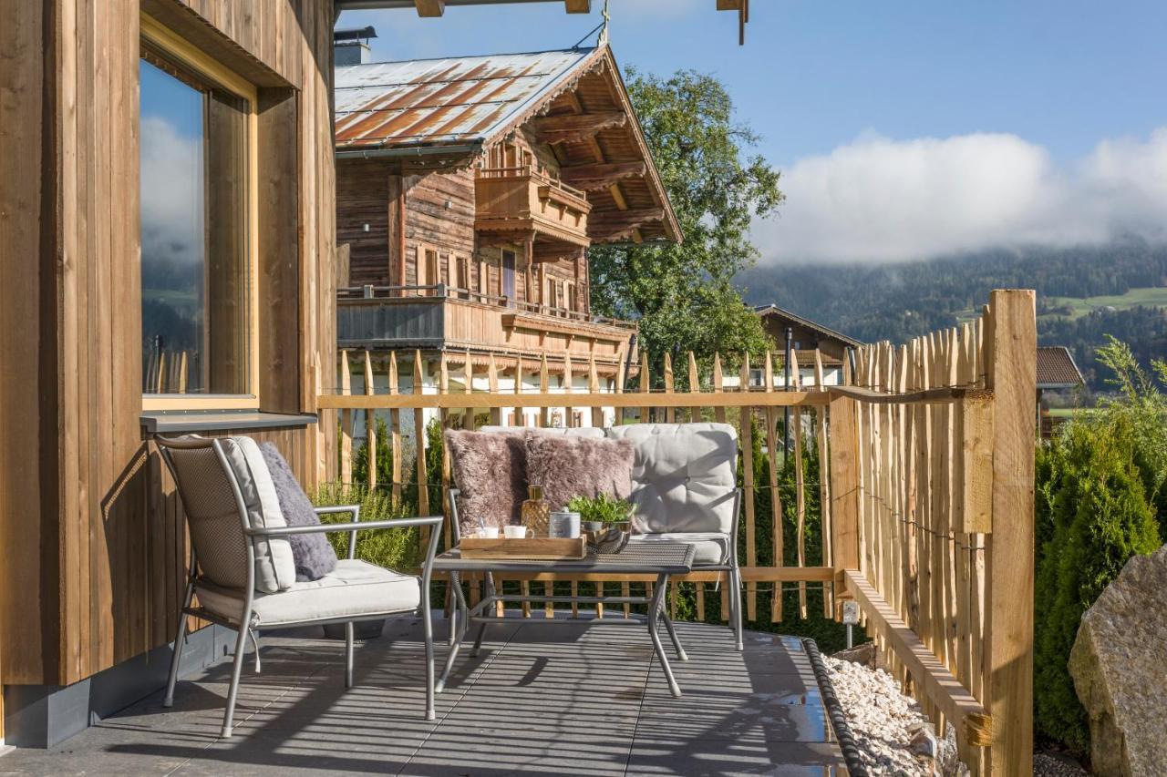 Narzenhof Wellness Chalets, Familien & Luxus Apartments Am Bauernhof سانكت يوهان ان تيرو المظهر الخارجي الصورة