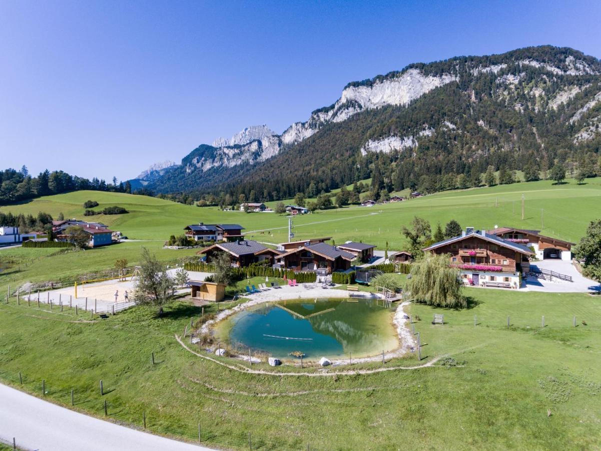 Narzenhof Wellness Chalets, Familien & Luxus Apartments Am Bauernhof سانكت يوهان ان تيرو المظهر الخارجي الصورة