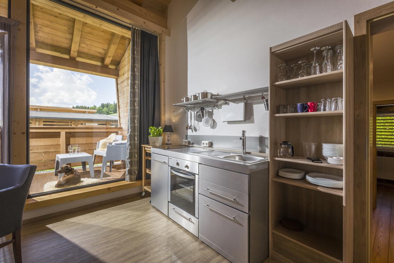 Narzenhof Wellness Chalets, Familien & Luxus Apartments Am Bauernhof سانكت يوهان ان تيرو المظهر الخارجي الصورة