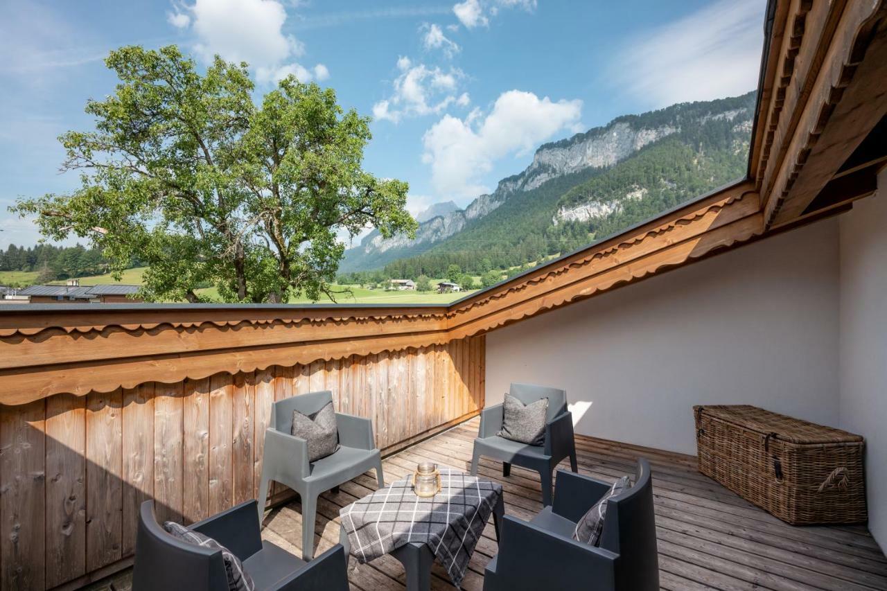 Narzenhof Wellness Chalets, Familien & Luxus Apartments Am Bauernhof سانكت يوهان ان تيرو المظهر الخارجي الصورة