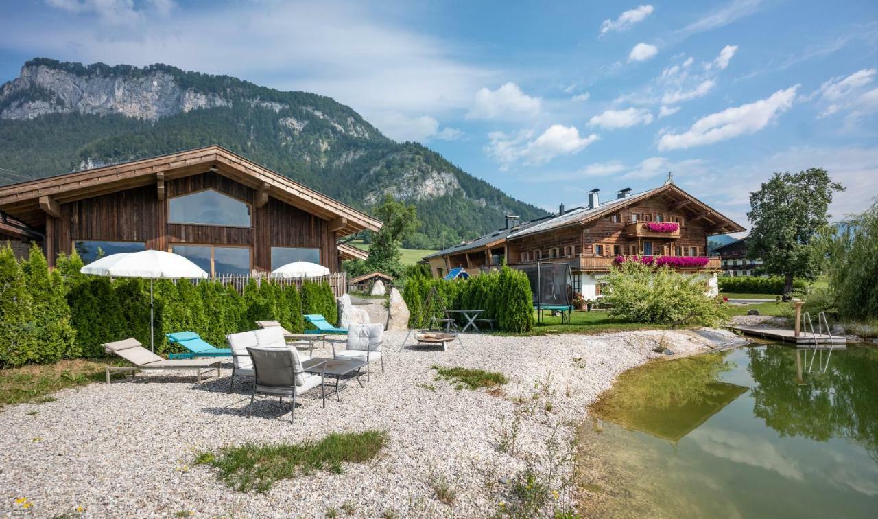 Narzenhof Wellness Chalets, Familien & Luxus Apartments Am Bauernhof سانكت يوهان ان تيرو المظهر الخارجي الصورة